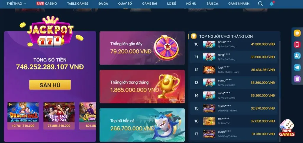 Cập nhật trò chơi mv66 game mới